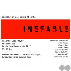 Inefable - Exposición del Grupo Abierto - Jueves, 28 de Septiembre de 2017
